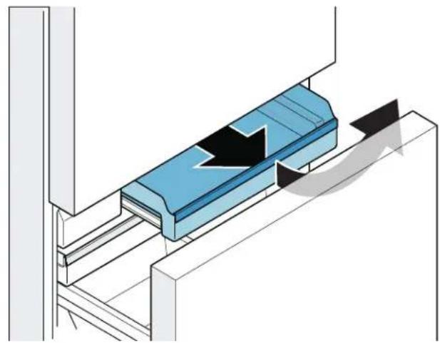 BOSCH B36CL80SNS - Bac à produits congeles (petit) - 1