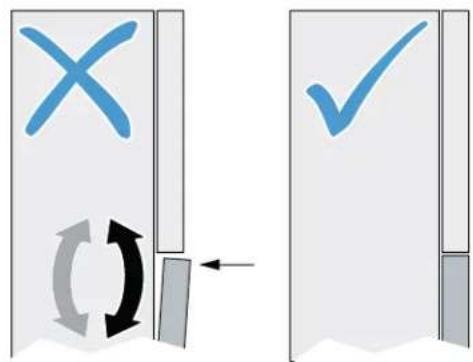 BOSCH B36CL80SNS - You can adjust the angle of the drawer: - 1
