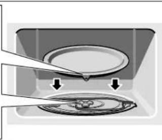 BOSCH HMCP0252UC - Para colocar la bandeja giratoria - 2