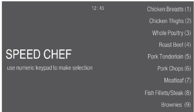 BOSCH HMCP0252UC - Ajustar Speed Chef (Cocción rápida) - 1