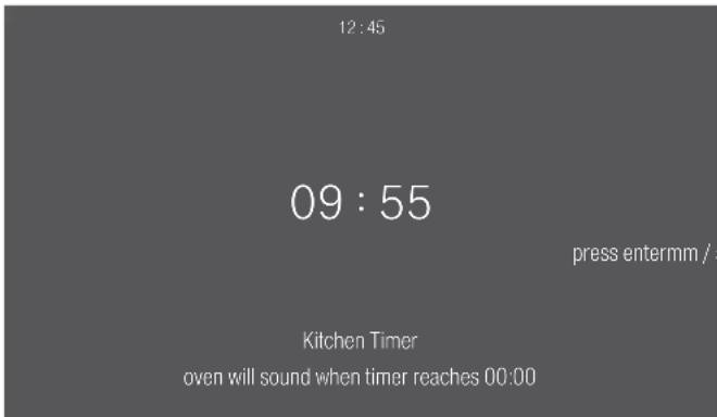 BOSCH HMCP0252UC - Programación del temporizador de la cucina - 1