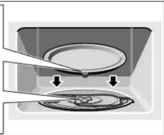BOSCH HMCP0252UC - How to install the turntable - 2