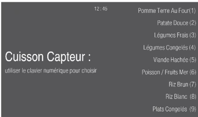 BOSCH HMCP0252UC - Réglage du Capteur cuisson - 1