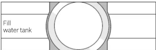 Fill water tank