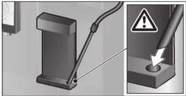 BOSCH BCM8450UC - Rinçage du système à lait - 1