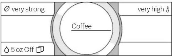 ø very strong Coffee very high ◇ 5 oz Off