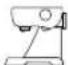 BOSCH MUM56740 - Travailler avec l'accessoire rapeur / éminceur Figure 6 - 1