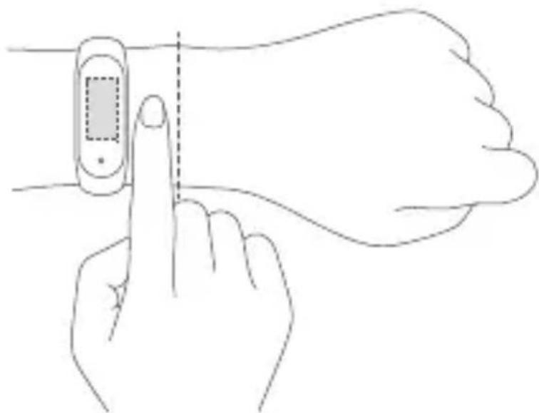Xiaomi Mi Smart Band 4 - Tragen des Trackers - 1