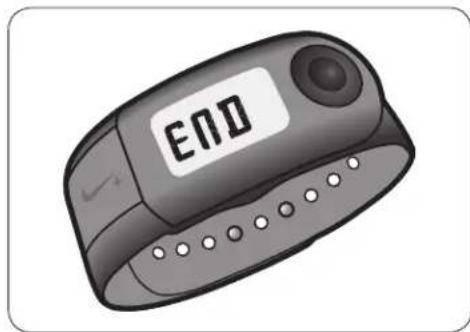 NIKE SportBand - Metre fin à une course - 2