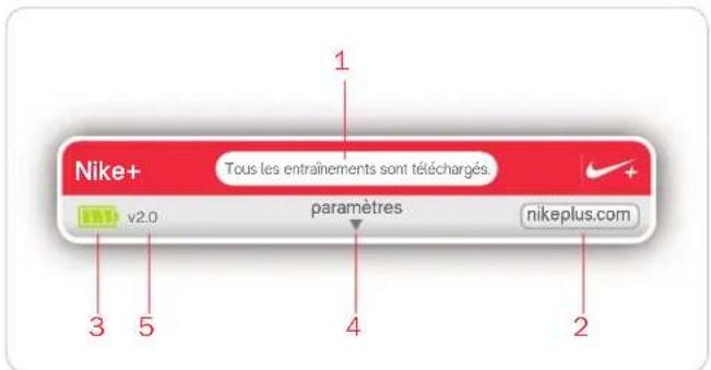 NIKE SportBand - Utiliser le logiciel Nike+ Connect - 2