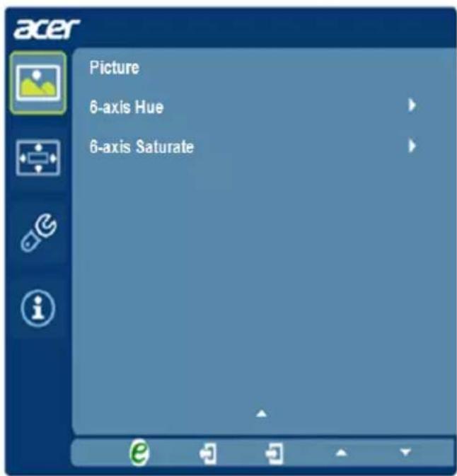 ACER BE270 - Ajuster la qualite de l'image - 2
