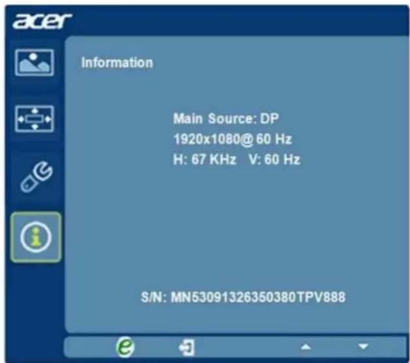 ACER BE270 - Informations sur le produit - 1