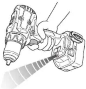 HiKOKI DS18DBSLWNZ - MESSAGESD'ALERTE PAR TÉMOIN DEL(Fig.13) - 1