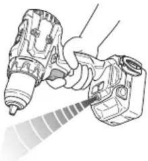 HiKOKI DS18DBSLWNZ - WARNSIGNALE DES LED-LICHTS (Abb. 13) - 1