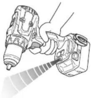 HiKOKI DS18DBSLWNZ - ПОЕРДЖУBAЛьНICИГHAЛN CBITLOДIOДHΟΤΙΝΗΚΑТΟРА (Мал. 13) - 1
