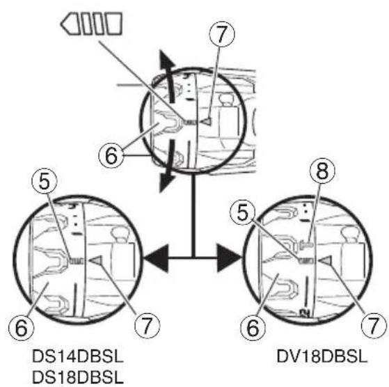 HiKOKI DS18DBSLWNZ - HEIOLADKIN CNOCOB INX UCTPAHEHNA - 5