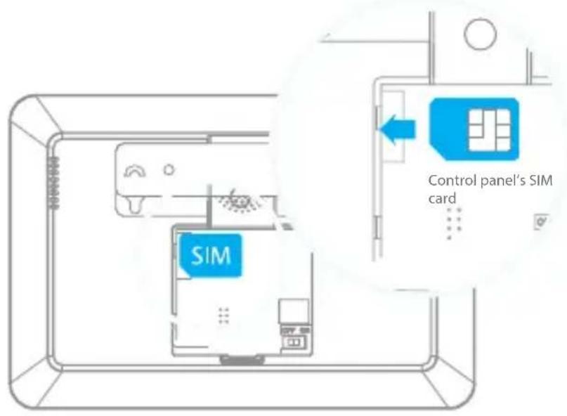 eTiger S6 SIM WiFi Secual - Deze stap is alleen van toepassing als u uw system met een SIM-kaart gebruikt. - 1