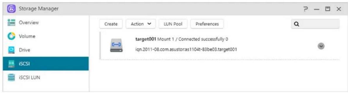 Asustor AS5304T - iSCSI - 1