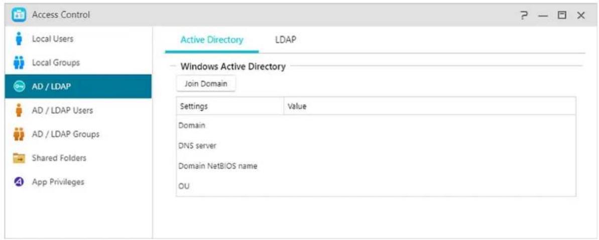 Asustor AS5304T - AD/ LDAP - 1