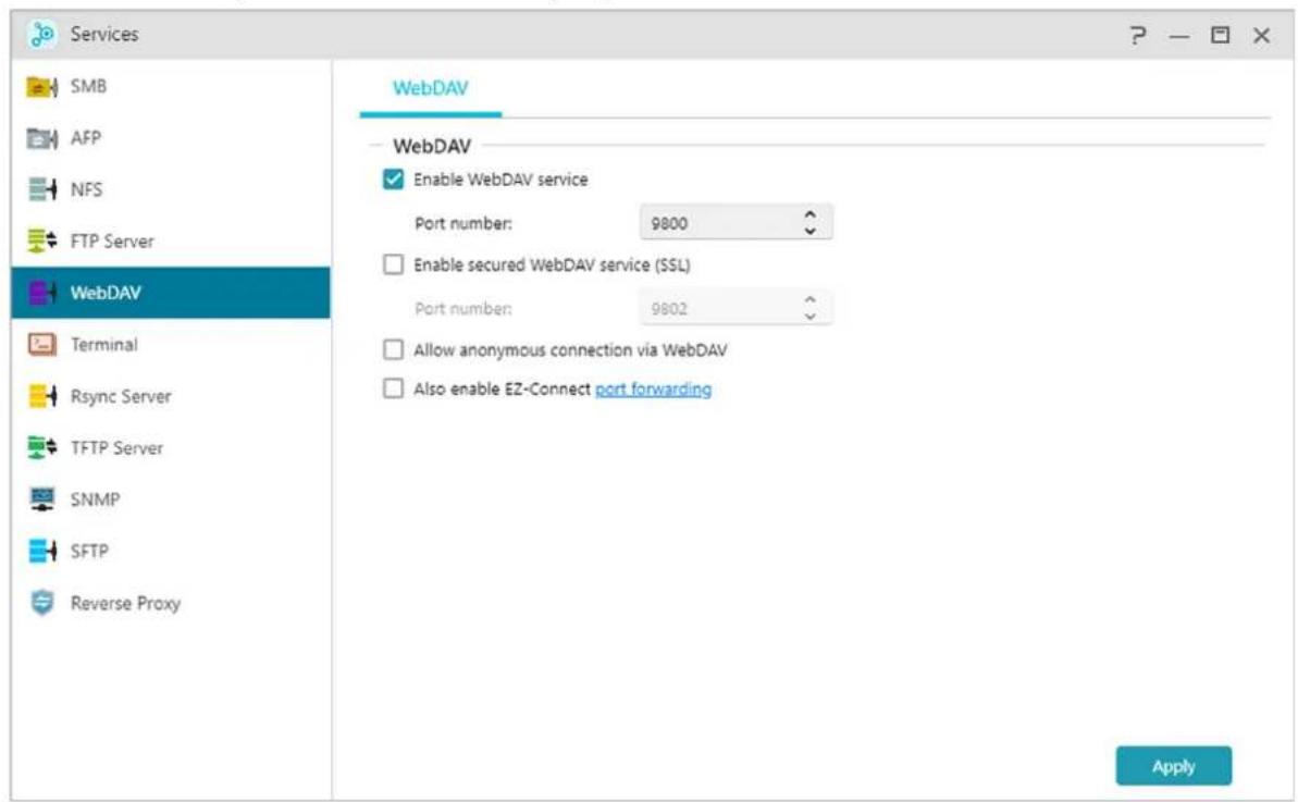 Asustor AS5304T - WebDAV - 1
