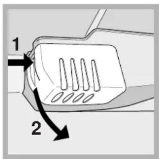 INDESIT RA 27 IX (FR) (0) - Remplacement de l'ampoule d'éclairage - 1
