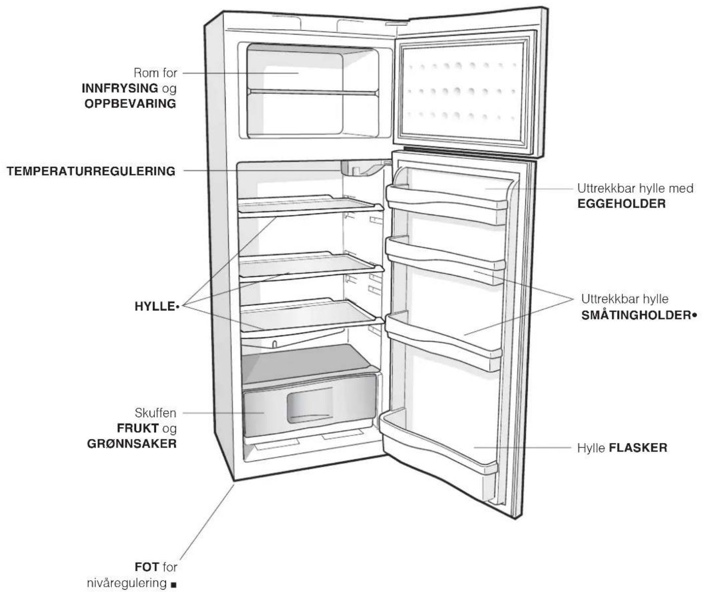 INDESIT RA 27 IX (FR) (0) - Oversikt - 1