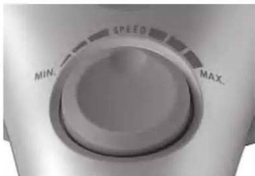 MIN. SPEED MAX.