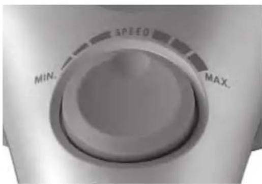 MIN. SPEED MAX.