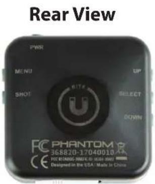 BUSHNELL Phantom - Buttons and Functions - 2