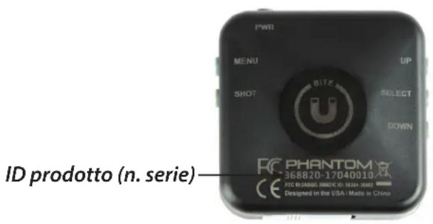 BUSHNELL Phantom - COMETROVARELID/NUMERODI SERIEDELPRODOTTO - 1