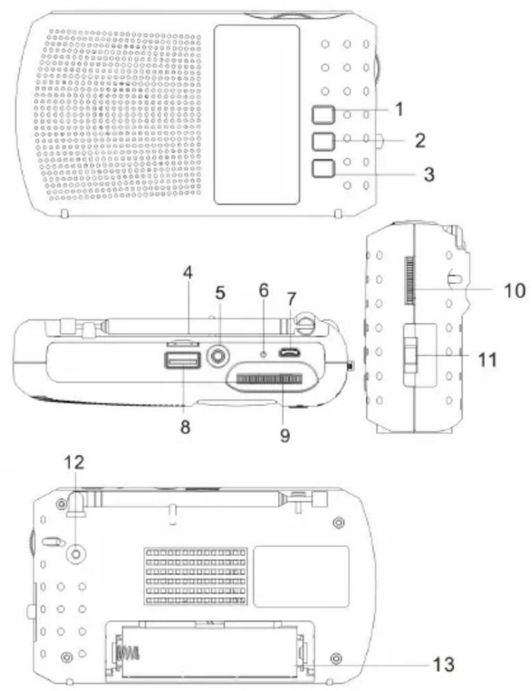 Trevi RA 7F20 BT - Hinweise zur ordnungsgemäßen Entsorgung des Produkts. - 1