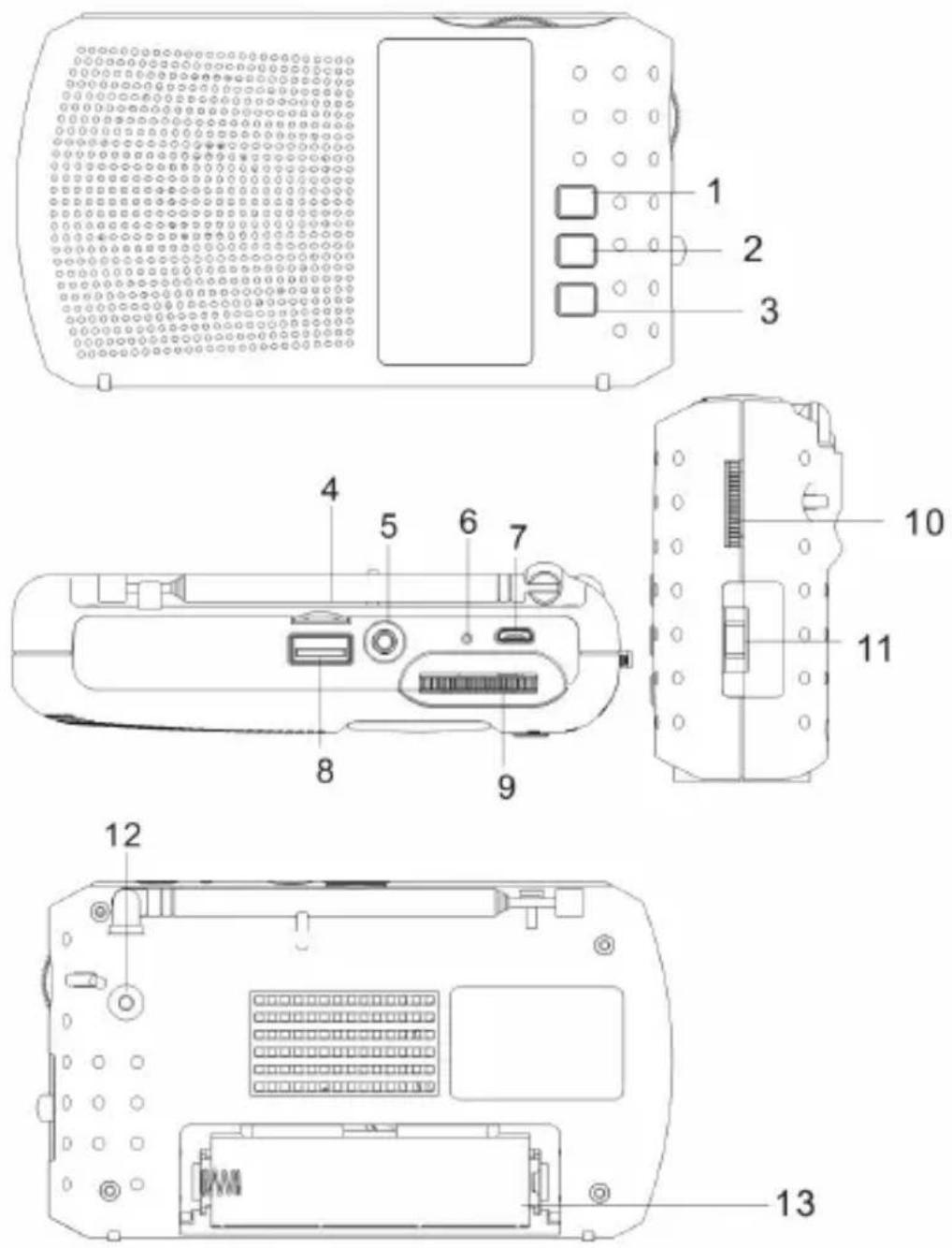 Trevi RA 7F20 BT - DESCRIZIONE COMANDI - 1