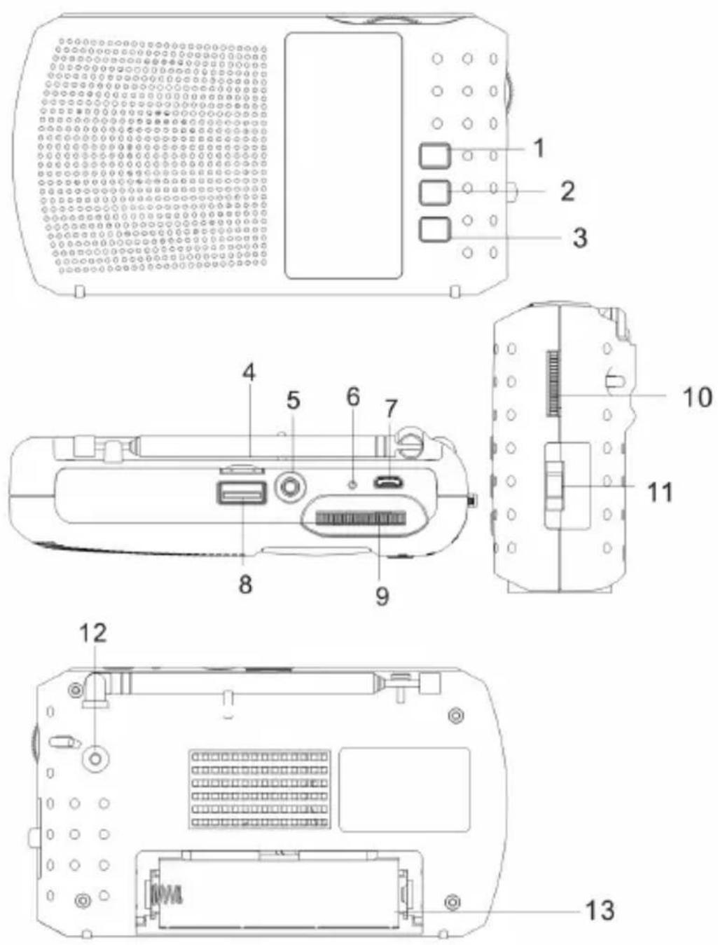 Trevi RA 7F20 BT - Recommandations pour l'élimination correcte du produit. - 1