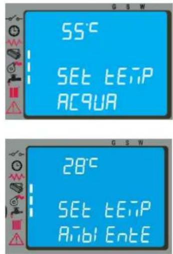 Cola Termo Charme Plus - Modifica impostazione temperatura acqua-ambiente - 1