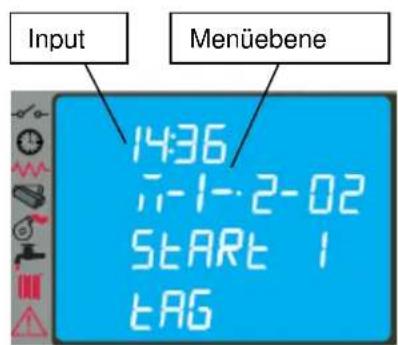Cola Termo Charme Plus - Menü 01 - Uhrenthermostat einstellen - 4