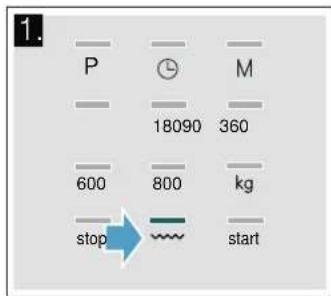 SIEMENS BE525LMS0H - Setting the grill - 1