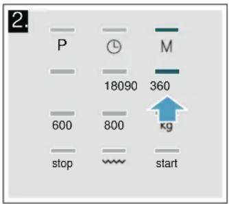 SIEMENS BE525LMS0H - Example: 360 W, 25 minutes - 1