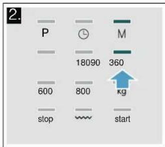 SIEMENS BE525LMS0H - 範例：360瓦，25分鐘 - 1