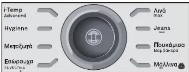 BOSCH Sensixx DS38 ProHygienic TDS383110H - Бағдарламаны таңдау - 1