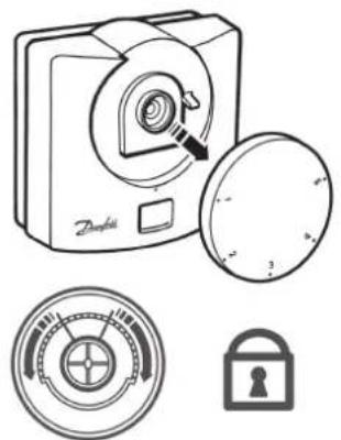 DANFOSS RET B + RF - Zamknięcie i ograniczenie - 1