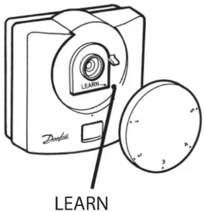DANFOSS RET B + RF - Do not replace the setting dial yet - 1