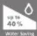 BOSCH Sensixx B45L Styline ProEnergy TDS451510L - Energibesparende "eco"-knap - 2