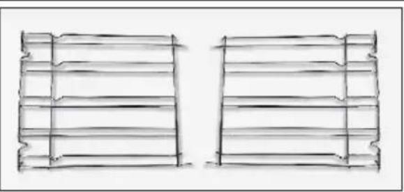ROSIERES RFS 702 IN - Lateral wire grids - 1