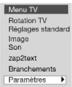 LOEWE Xelos SL 37 HDDR+ - Menu TV - 2