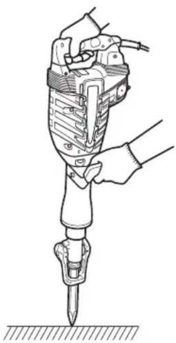 HITACHI H 65SD2 - ⚠️ PRECAUTION: Pour éviter tout risque d'accident, s'assurer quel'outil est éteint ét débranché du secteur. - 5