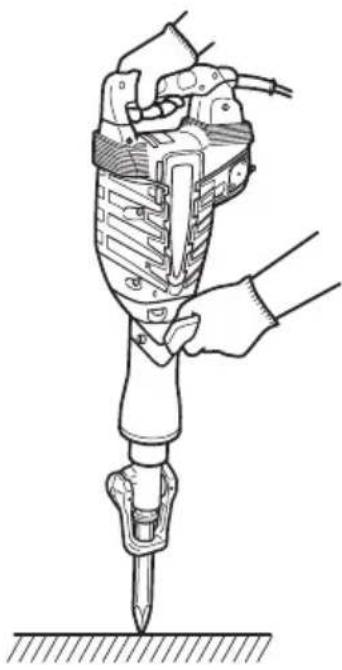 HITACHI H 65SD2 - HOW TO USE THE DEMOLITION HAMMER - 1