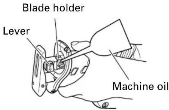 HITACHI CR 13VB - MAINTENANCE AND INSPECTION OF SAW BLADE MOUNT - 1