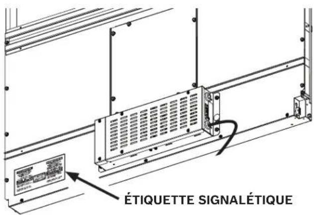 THERMADOR UCVM36RS - Étiquette signalétique - 1