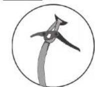 Jack Wolfskin Denali 75 - Eispickel-Fixierung · Ice axe lashing Fixation pourpiolet - 2