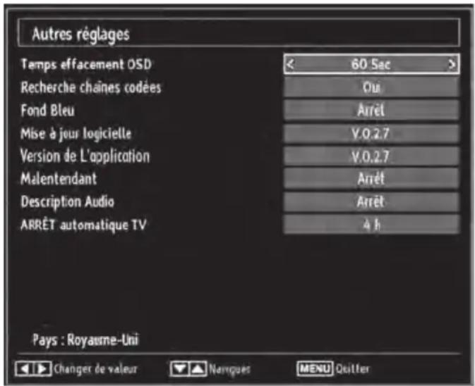 ESSENTIELB Melia 26 - Configuration des autres réglages - 1